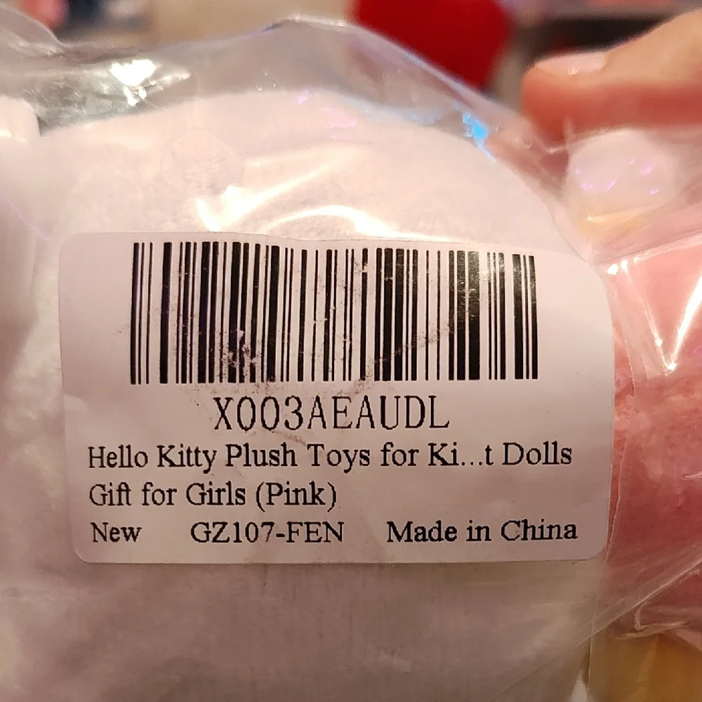 Hello Kitty Plush Keychain - Picture 2 of 4
